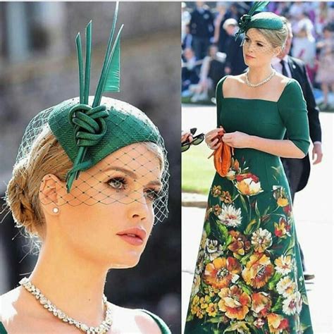 Kitty spencer, princess diana's niece was the picture of sophistication in this emerald green fascinator by philip treacy. The Most Stylish Fascinators And Hats At Royal Wedding 2018
