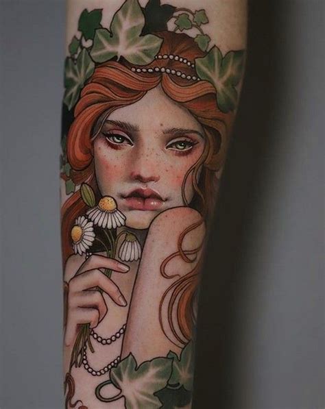 Inked Magazine On Instagram “lovely Hannahflowerstattoos Inked Inkedmag Tattoo