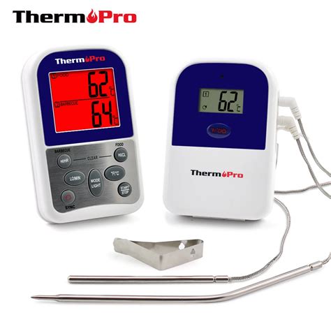 Original Thermopro Tp 12 Wireless Digital Meat Thermometer For Grilling
