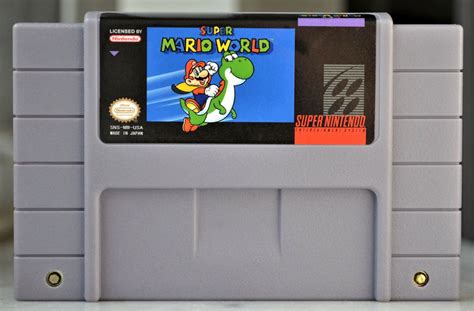 Super Mario World Game For SNES Consoles Working Cartridge NTSC Or PAL Region Great