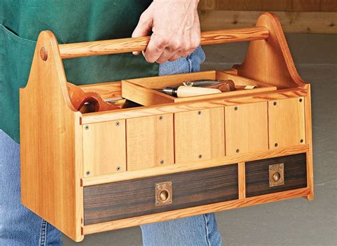 Go Anywhere Tool Tote Woodworking Project Woodsmith Plans Wood