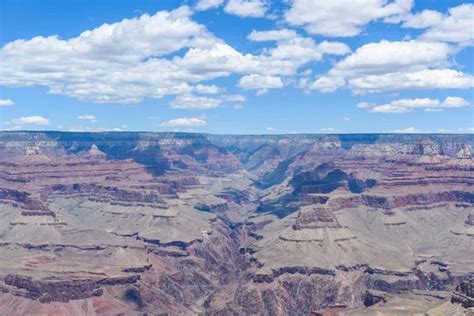 Amazing View Of Desert View Watchtower From Lipan Point In Grand Canyon