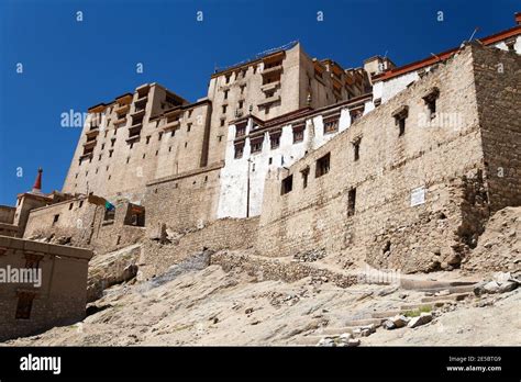 Leh Palace Ladakh Jammu And Kashmir India Stock Photo Alamy