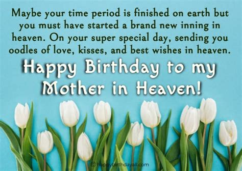 60 Happy Birthday Mom In Heaven Wishes And Quotes