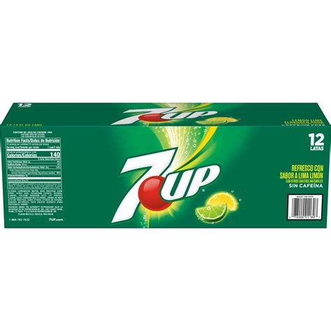 7up Lemon Lime Soda 12 Fl Oz Cans 12 Pack Home And Garden