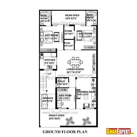 House plan template has some nice features, a standard 60 tub, and the most toilets, sinks, urinals and bidets i have seen on any template. 30 60 Home Design | Zion Modern House