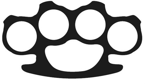 Brass Knuckles Logo Brass Knuckles Icon Vector Sign And Symbol