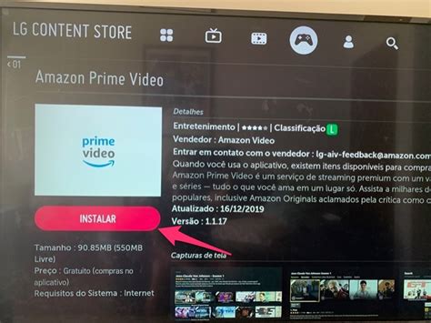 Confira Como Baixar E Instalar O Amazon Prime Video Na Tv Minha S Rie