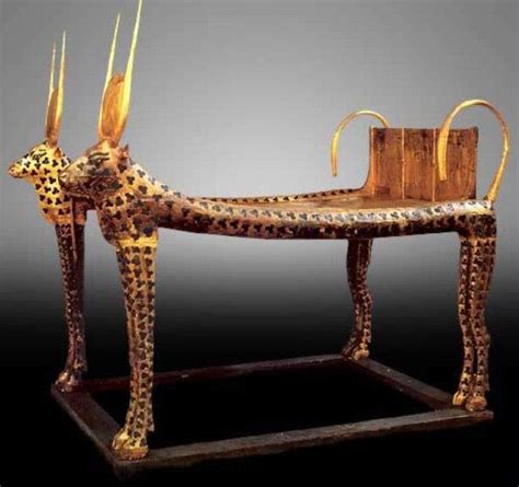 This Is A Bed Found In The Tomb Of Tutankhamun 1333 1323 Bc Probably