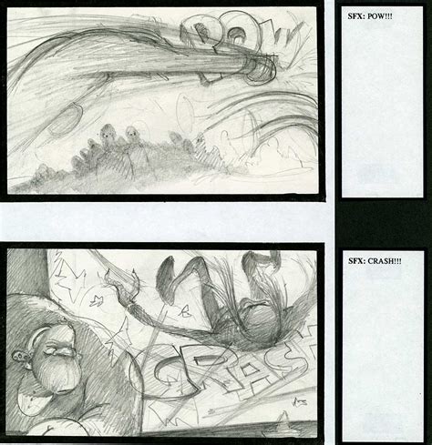 Living Lines Library Cool World 1992 Storyboards