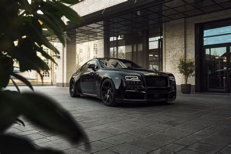 Rolls Royce Wraith Black Badge Gets Widebody Kit And 717 Hp Carbuzz