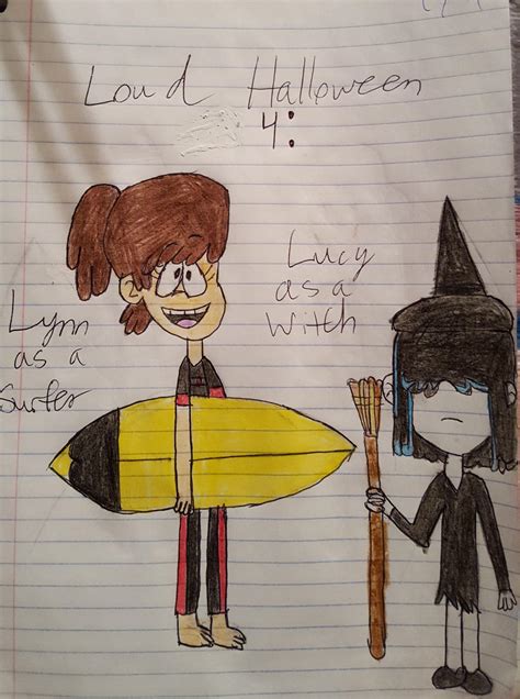 Loud Halloween Lynn And Lucy By Muggle Gem Princess On Deviantart