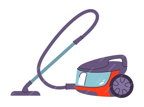 Premium Vector Vacuum Cleaner For Home Cleaning Vector Illustration