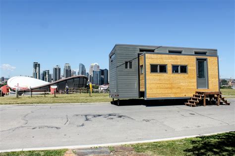 Expanding Tiny House On Wheels With Huge Slide Outs Expands With The