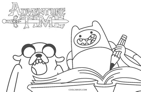 Free Printable Adventure Time Coloring Pages For Kids