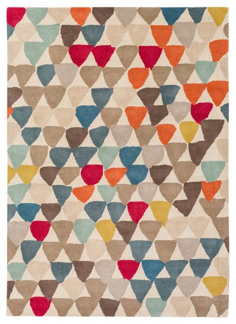 When shopping for a dining room rug, 8' x 10' is usually the minimum size to consider. Harlequin Area Rug - Contemporary - Area Rugs - by ...