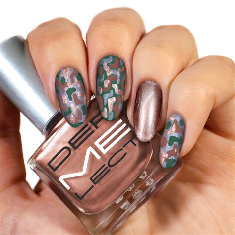 Abstract Camo Nail Art Step By Step Tutorial On How To Get This Easy