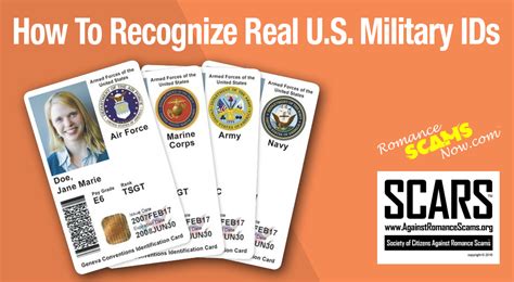 Rsn Guide How To Spot Fake United States Military Id Cards