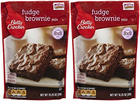 Betty Crocker Fudge Brownie Mix 1025 Oz 2 Pk Want Additional Info