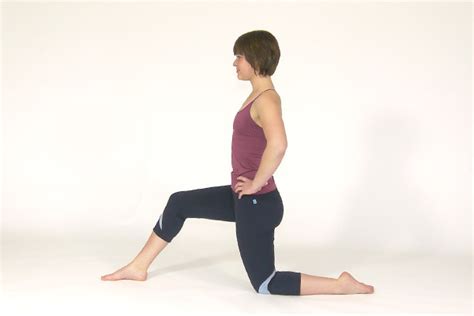 Kneeling Hip Flexor Stretch Fitness Exercises Fitness And Nutrition