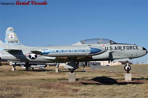 Aerial Visuals Airframe Dossier Lockheed T 33a 1 Lo Sn 52 9672