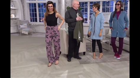 Qvc Host Courtney Khondabi Looking Good In Pants 032 Youtube
