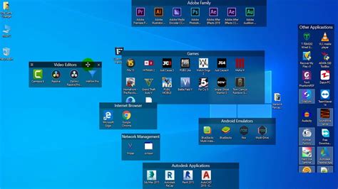 How To Organize Desktop Icons Windows 10 Desktop Organization