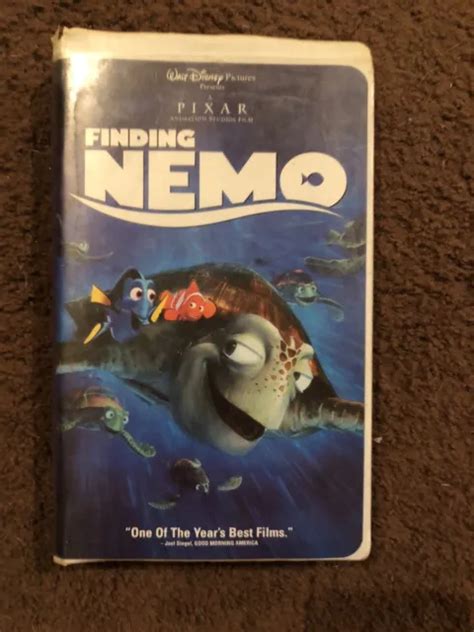 ORIGINAL 2003 VHS Tape FINDING NEMO Walt Disney Pixar Movie EUR 5 57