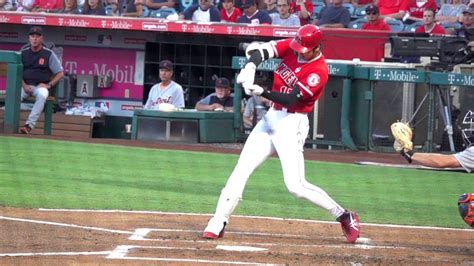 Shohei Ohtani Los Angeles Angels Dh Hfr Swing Youtube