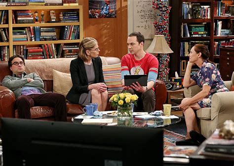 The Big Bang Theory Foto Christine Baranski Jim Parsons Johnny
