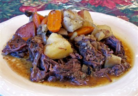 Beef chuck pot roast with potatoes and carrots. Fallin To Pieces Pot Roast With Carrots And Potatoes Recipe - Food.com