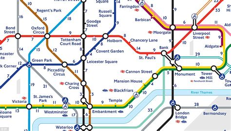 Tfl Unveil First Map Showing How Long Itll Take To Walk Between