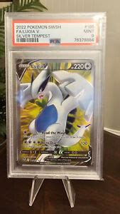 Lugia V Sword Shield Silver Tempest Holo Full Art