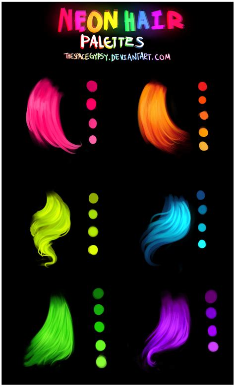 The Voluptuarian Wolfess Hair Palettes By Starshipsorceress