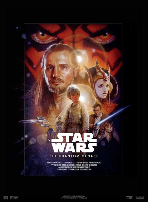 Star Wars I The Phantom Menace Movie Poster By Nei1b On Deviantart