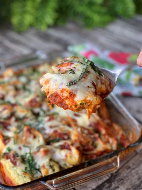 Classic Stuffed Shells With Ricotta Cheese The Tiny Fairy