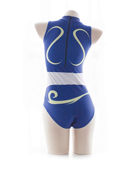 Chun Li Costume Street Fighter Cosplay Swimsuit For Sale