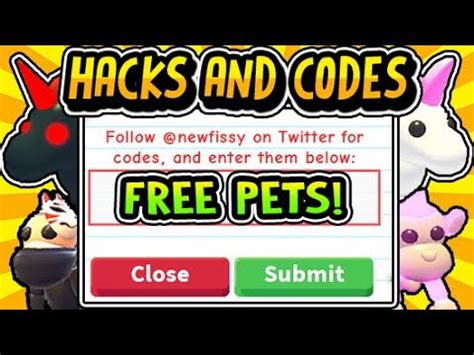 If you love collecting virtual pets, then you're no doubt going to want to know about obtaining them in adopt me. Free Pets In Adopt Me Hack - Legendary Roblox Adopt Me ...