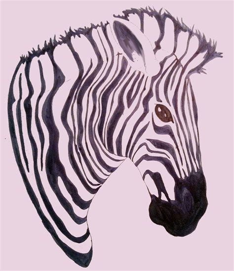 Artstation Zebra Portrait 2015