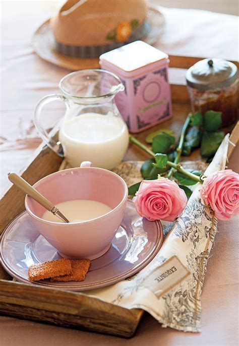 Beautiful Morning Good Morning Romantic Breakfast Afternoon Tea Tea