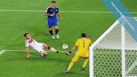 mario götze scores extra time goal in 2014 world cup final ~ most iconic world cup moments