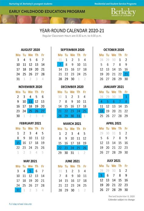 Uc Berkeley Academic Calander Calendar For Planning