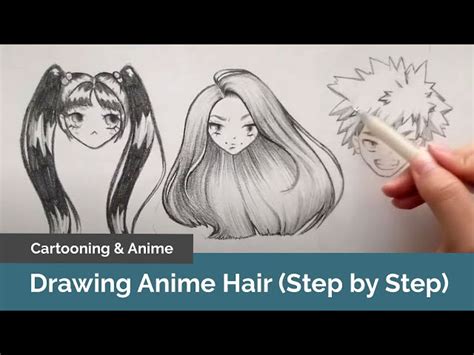 How To Shade Hair Anime Step By Step Shading Hair Is So Much Fun That I