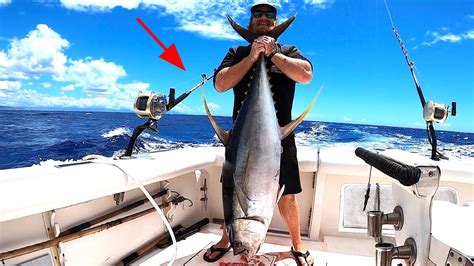 Giant Yellowfin Tuna Fishing In Hawaii Deep Sea Fishing Hawaii Pobse