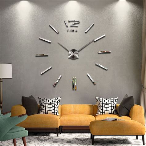 With step by step tutorials, making these diy clocks should not be hard. New Home Decor Wall Clock European Oversized Living Room ...