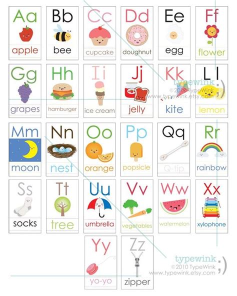 Pdf Alphabet Letters With Pictures Printable Free Kidsworksheetfun