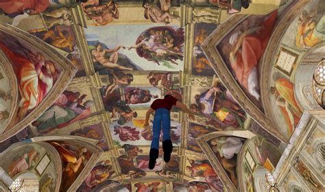The Sistine Ceiling The Sistine Chapel Ceiling At The Vatican With