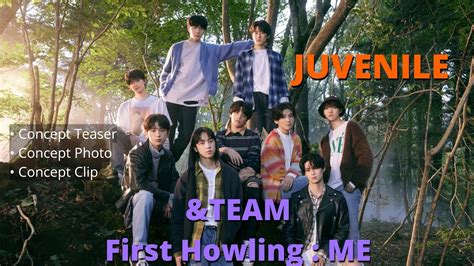 Andteam First Howling Me Juvenile Concept Andteam Debut Album