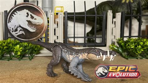 Jurassic World Epic Evolution Kaprosuchus Review Mattel Jurassic