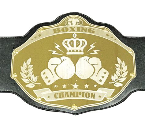 Boxing Championship Belt Trophy Customizable Belts Undisputed Belts